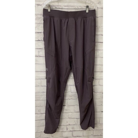 Under Armour UA Anywhere Adaptable‎ Pants Men’s Size Large Purple 1378975 jogger - Picture 1 of 9